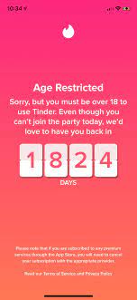 An app called spotafriend mimics the tinder experience, but is exclusively available for teenagers between. Got A Three Year Ban Because I Mentioned Something With 15 In It To A Girl Tinder