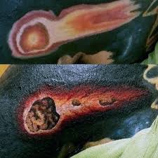 Turning the blotched out sun into a decorative flower beneath the dragonfly was a marvelous idea. Top 115 Tattoo Cover Up Ideas 2021 Inspiration Guide