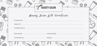 A neat blue color scheme helps to represent your company's professional image to its reader. Salon Gift Certificate Template 9 Free Pdf Psd Ai Vector Format Download Free Premium Templates