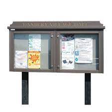 Maybe you would like to learn more about one of these? 6 X A4 Mmt 2 Bay Lockable External Notice Board Landscape Format