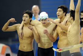 This is the boys' 4x200 meters relay from the california track & field winter championships held at arcadia high school. China Outshines Japan In Men S 4x200m Freestyle Relay