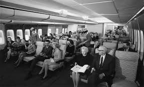 Inside qantas' boeing 747 upper deck captain cook lounge. Boeing 747 Jetliner Britannica