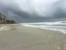 Scenes From Pinellas Beaches As Hurricane Michael Slips By