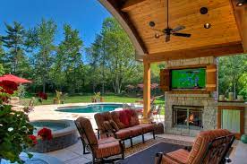 An amount below 100 means st. Outdoor Living Rooms Traditional Patio St Louis By Heartlands Building Company Houzz