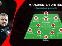 Man utd, man city and chelsea have registered their interest. Man Utd News Five Possible Champions League Line Ups For Solskjaer