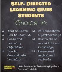 What Is Self Directed Learning Anyway In 2020 Experiential Learning The Learning Experience Learning Problems