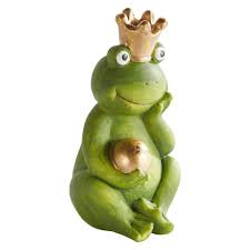 Der frosch kann im garten durchaus sehr nützlich sein. Frosch Gartenfigur Ideal Fur Beete Balkon Und Garten Danisches Bettenlager