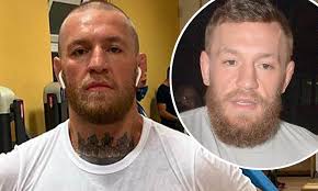 Conor Mcgregor Unveils Bold New Look With Buzzcut And Groomed Beard Daily Mail Online