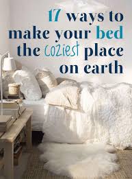 Even the most organized, beautiful bedroom looks less tidy with an unmade bed, and the opposite is also true: 17 Ways To Make Your Bed The Coziest Place On Earth Home Bedroom Diy Bedroom Decor
