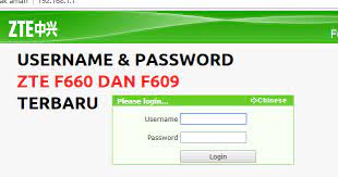 Username pass modem zte f609. Username Dan Password Indihome Modem Zte F660 Dan F609 Terbaru
