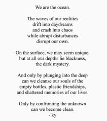 That quote cuts deep to the heart of friendship. Ocean Quotes Images On Favim Com