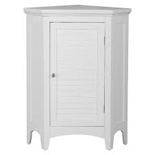 Our first need for a corner kitchen. Slone Corner 1 Door Espresso Shuttered Floor Cabinet Elegant Home Fashions Target