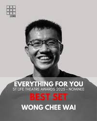 🏆 𝗡𝗼𝗺𝗶𝗻𝗮𝘁𝗶𝗼𝗻𝘀 𝗳𝗼𝗿 𝗦𝗧 𝗟𝗶𝗳𝗲 𝗧𝗵𝗲𝗮𝘁𝗿𝗲 𝗔𝘄𝗮𝗿𝗱𝘀  𝗡𝗶𝗻𝗲 𝗬𝗲𝗮𝗿𝘀 𝗧𝗵𝗲𝗮𝘁𝗿𝗲 has received 5 nominations this year at  ST Life Theatre Awards for our production, 𝘌𝘷𝘦𝘳𝘺𝘵𝘩𝘪𝘯𝘨 𝘍𝘰𝘳  𝘠𝘰𝘶! 🎉 We would like to