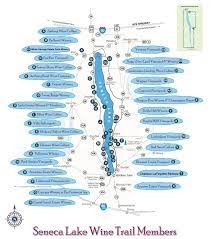 Seneca Lake Wine Trail Map Seneca New York Mappery Seneca Lake Wine Trail New York Wineries