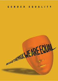 This Is An Interesting Poster Because Of Its Simplicity But The Meaning Is So Strong With The Gender Equality Poster Gender Equality Gender Equality Slogans