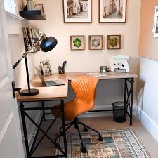 Not only will a simple gallery wall above your computer add a bit of visual interest to your office space, but if you are sharing it with a room with another purpose, it can help define the space. 9 Beautiful Home Office Ideas