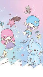 sanrio自制壁紙little twin stars 双子星侵删 melody hello kitty little twin stars hello kitty