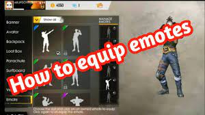 You can purchase free fire emotes with diamonds you have won or bought. How To Equip Emote In Free Fire Bangla Emote Equip Full Details Youtube