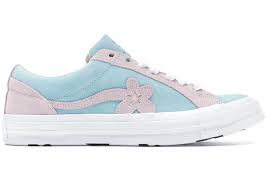 Cheap the creator x converse, the creator x converse for sale. Converse One Star Ox Tyler The Creator Golf Le Fleur Light Blue Pink 162127c