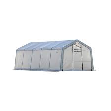 It is also too small to grow bedding plants. Shelterlogic 12 Ft W X 20 Ft D X 8 Ft H Growit Peak Style Greenhouse In A Box With Patent Pending Stabilizers 70684 The Home Depot