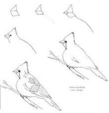 How To Draw Dogs Easy Drawings Art Bird Drawings