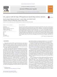 Jawatan kosong system johor bahru mei 2021. Pdf Co2 Capture With The Help Of Phosphonium Based Deep Eutectic Solvents