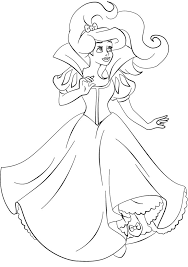 Discover our partner artists, thanks to whom we regularly offer new thematic printable adult coloring pages with various styles. Beautiful Princess Ariel Coloring Page Ariel Coloring Pages Disney Coloring Sheets Princess Coloring Pages
