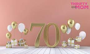 Find 70th birthday at lastminute.com. Seventeen 70th Birthday Gift Ideas Thrifty Little Mom