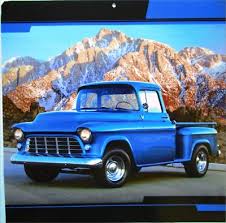 Image result for Blue 1955 Truck