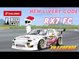 Maybe you would like to learn more about one of these? New Livery For Mazda Rx7 Fc Livery Code Fr Legends Youtube
