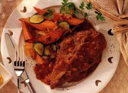 Baked Pork Chops With Barbecue Sauce Recipe Dairy Goodness Baked Pork Chops Baked Pork Pork Dishes