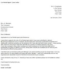 Car Rental Agent Cover Letter Example Icover Org Uk