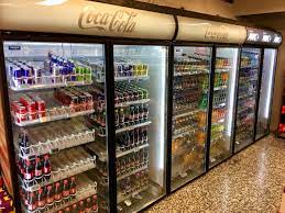 Bull restoration can design and build new or refinish your existing cabinets to meet your renovation goals and budget. File Glass Door Freezer Display Cabinets Refrigerator Chiller Showcase For Soft Drinks Coca Cola Red Bull Pepsi Etc In Spar Supermarket In Tjome Norway 2017 12 05 Jpg Wikimedia Commons