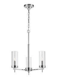 Zire Collection Three Light Chandelier Burke Decor