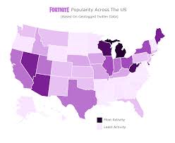 It's a huge map, and though it doesn't feature as many different biomes as those from seasons past, it's got a ton. Michigan Is No 1 State For Fortnite Twitter Data Says Mlive Com