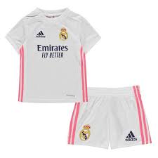 The logo and kits changing process is very simple just copy the required logo/kit url and paste it. Adidas Real Madrid Home Baby Kit 2020 2021 Sportsdirect Com