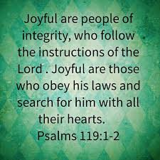 Image result for Psalm 119:1