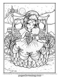 Pdf generator, jpg file, a4 size free to download Magical Hannah Lynn Free Sample Page Fairy Story Princesses Instant Download Fairy Coloring Pages Coloring Books Cute Coloring Pages
