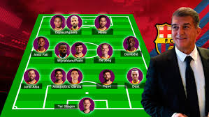 Not only notable for six goals at the bernabéu, the game was the first in which the blaugrana boss played leo messi behind the team's forwards, a position from which he would. Fc Barcelona La Liga The Possible Starting Xi Of Laporta S New Barcelona Would It Be Enough To Win Another Champions League Marca