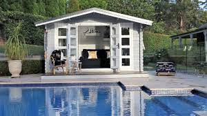 Read on for the best pool house design ideas that'll get your space ready for summer (or simply provide you with a mental vacation). Jennifer And Scott S Pool House Yzy Kit Homes