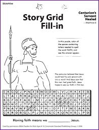 Bible fun for kids 4 9b jesus heals a centurion s servant. Free Coloring Pages Of Centurion Servant Healed Bible Lessons Bible Class Centurion