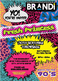 Whether you're planning a business event or a family party, the invitations you send have to strike a chord with invitees. 90 S Theme Fresh Prince Princess Hip Hop Digital Birthday Invitation 90s Theme Party 90s Theme Hip Hop Birthday Party