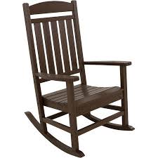 279 95 Joss And Main Gilbert Patio Rocking Chair In Mahogany Patio Rocking Chairs Rocking Chair Trex Outdoor Furniture