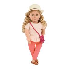 Sia is a twin sister! Brielle Doll 18 Inch Doll Blonde Hair Green Eyes Our Generation