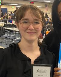 Addison Wendt, Kennedy senior, placed first this weekend at the Southern MN  Nationals Speech and Debate qualifying tournament and will represent JFK at  the National Tournament Debate June 18-21 in Des Moines,