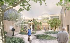 It is the sixth largest city in sweden and one of the largest inland hubs of the country. Gardens Elderly Centre In Orebro Healthcare Architecture Green Architecture Architecture Collage