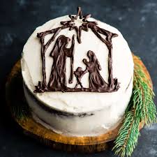 Buy christmas cake decorating on ebay. Nativity Cake Birthday Cake For Jesus Joyfoodsunshine