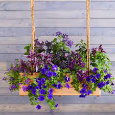 H potter copper window box hanging flower deck planter. 30 Bright And Beautiful Window Box Planters Midwest Living