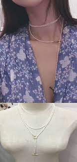 Pin On Pearl Necklace