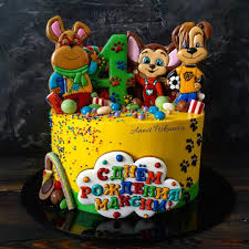 как украсить торт на день рождения ребенка в домашних условиях Barboskiny Baby Birthday Cakes Cookie Drawing Cookie Decorating